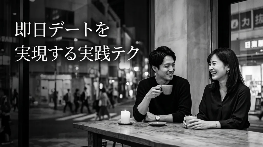 すぐ会えるマッチングアプリで即日デートを実現する5つの実践テクニック