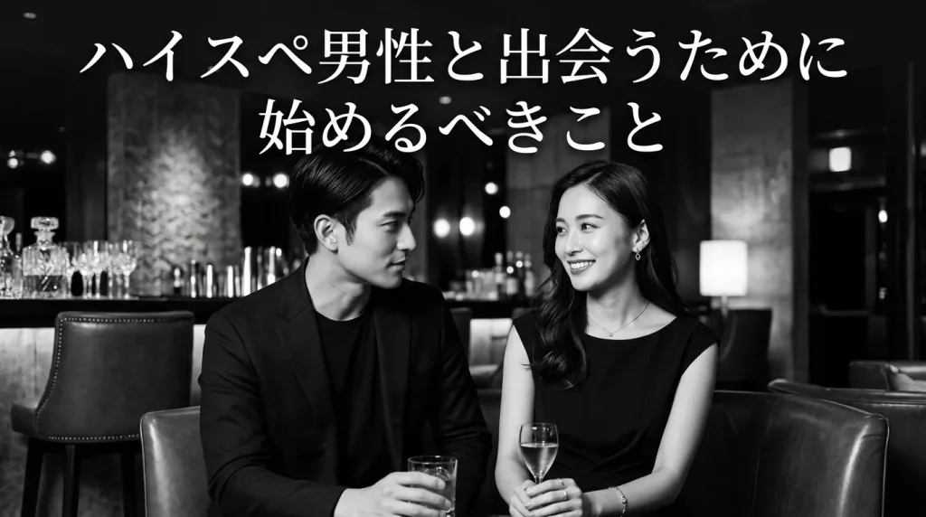 まとめ｜本物のハイスペ男性と出会うために今すぐ始めるべき3つのこと