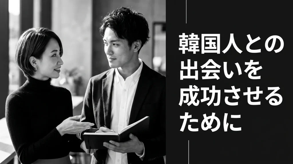 まとめ：韓国人とはマッチングアプリで出会うことができる
