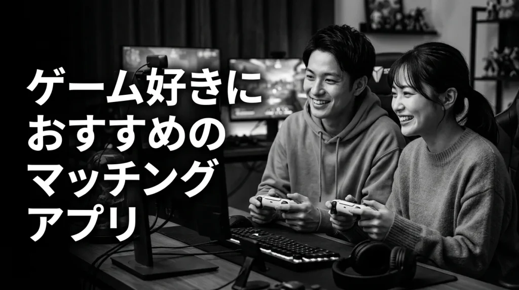 ゲーム好きにおすすめのマッチングアプリ7選【2026年最新】