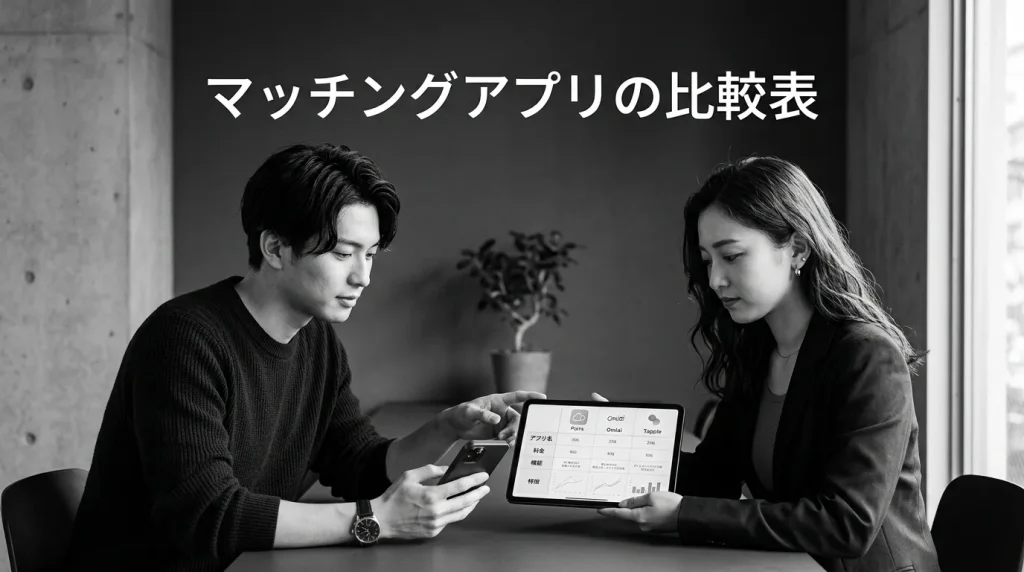 マッチングアプリの比較表でゲーム好きに最適なアプリを選ぶ