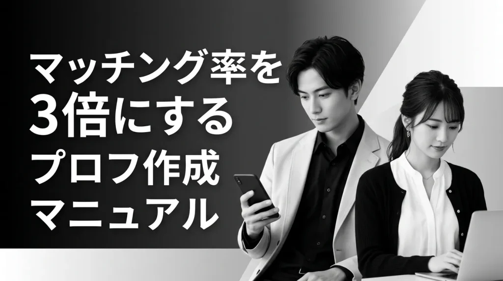 マッチング率を3倍にするプロフィール作成の完全マニュアル