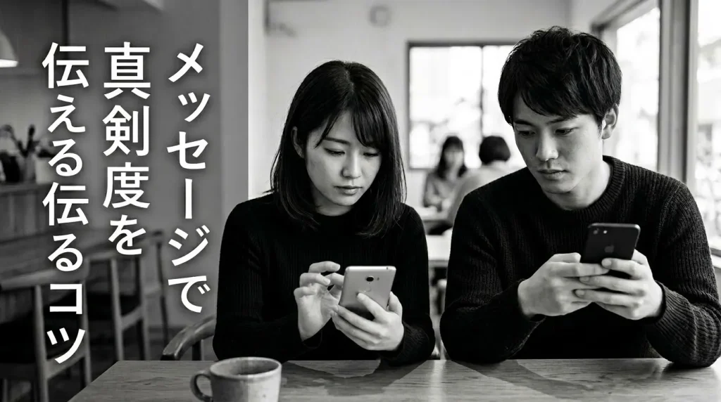 メッセージで真剣度を伝える5つのコツ