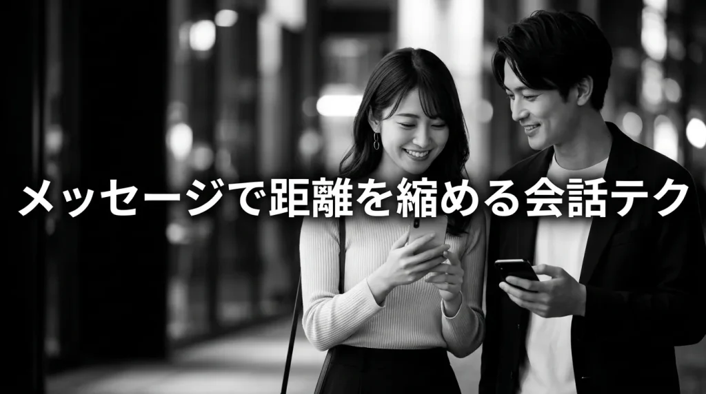 メッセージで距離を縮める会話テクニック7選