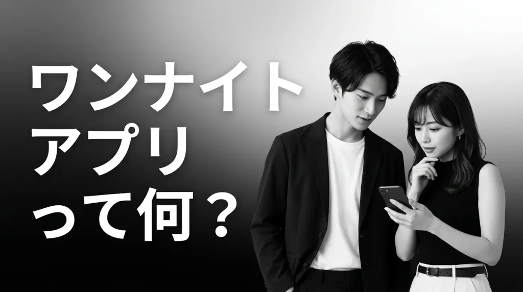 ワンナイトアプリとは何？通常のマッチングアプリとの違い