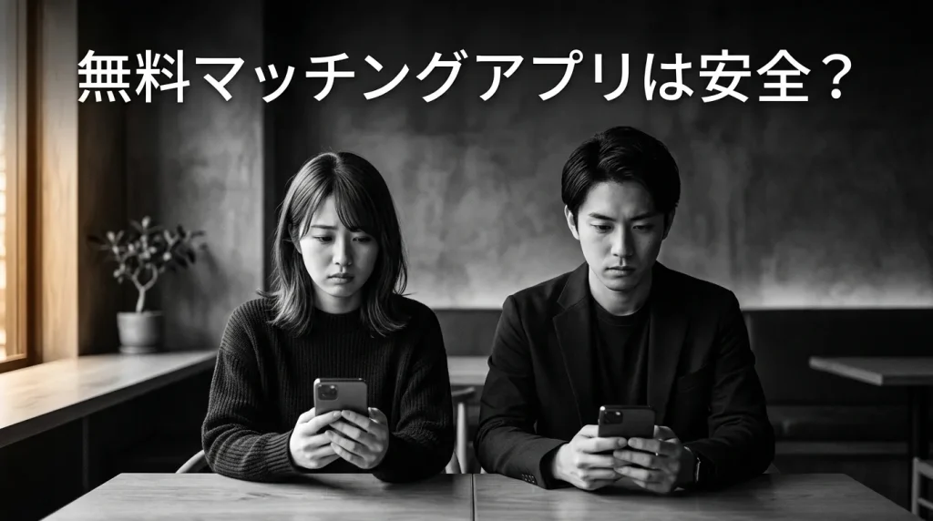 無料マッチングアプリは本当に安全なの？