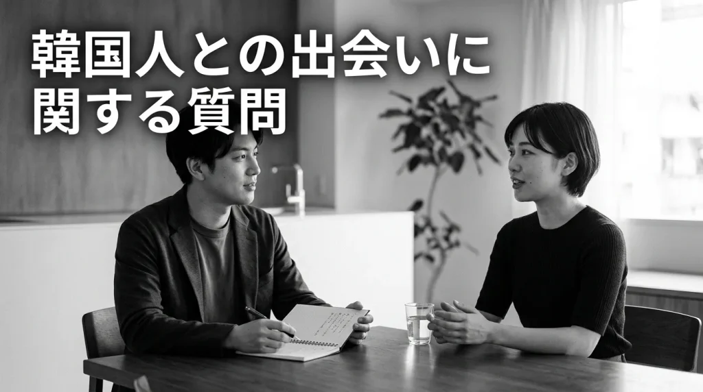 韓国人と出会えるマッチングアプリに関するよくある質問