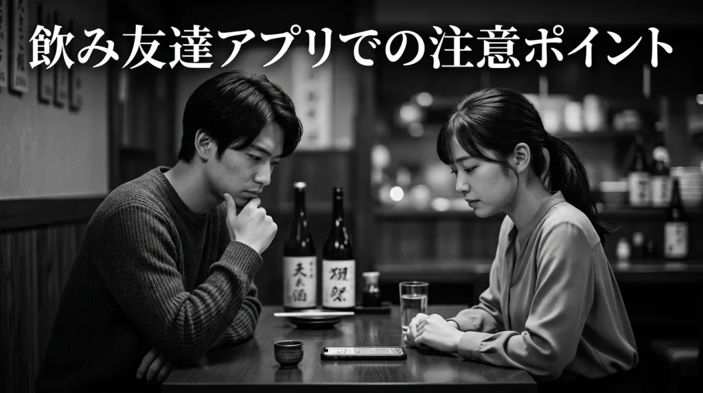 飲み友達アプリで注意すべき7つのポイント