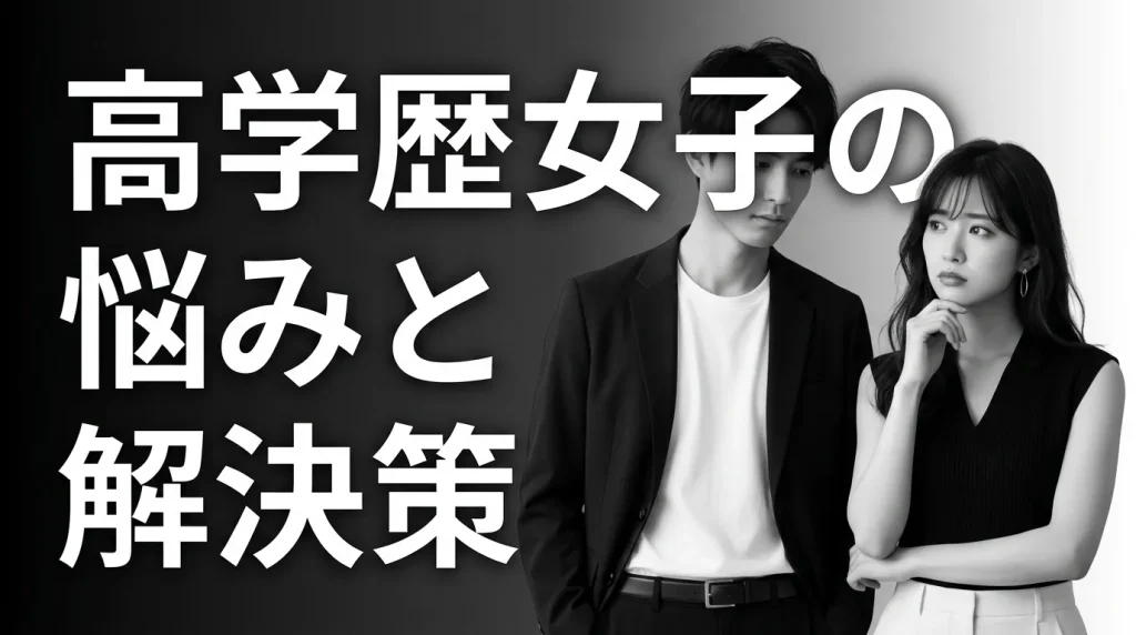 高学歴女子特有の悩みと解決策