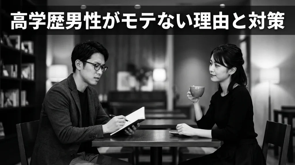 高学歴男性がモテない理由と対策