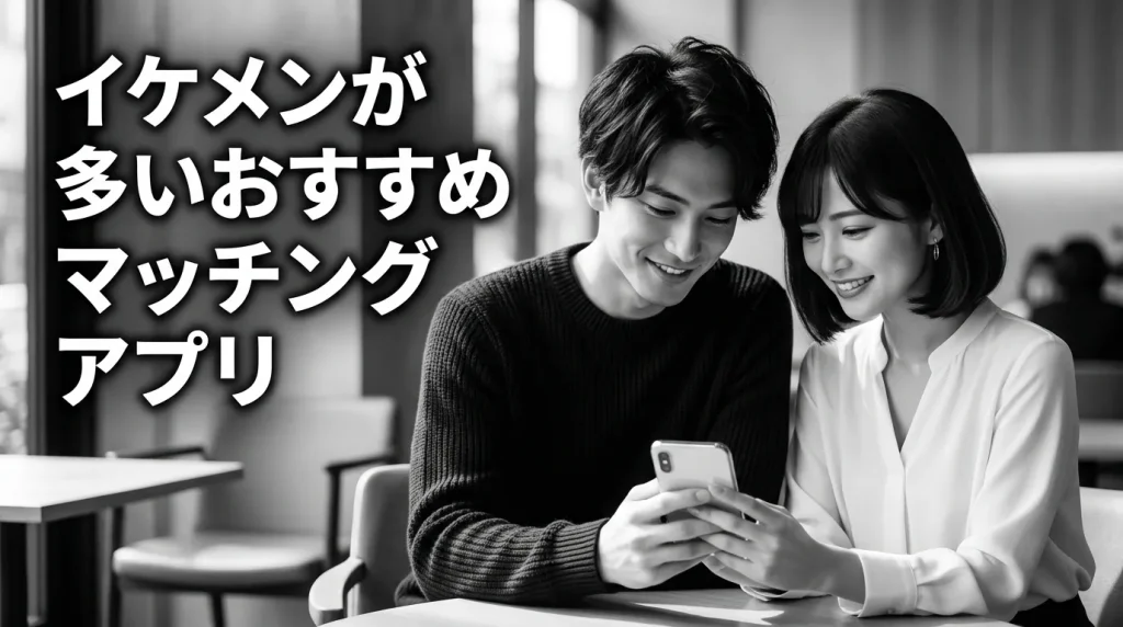 【タイプ別】イケメンが多いおすすめマッチングアプリ11選