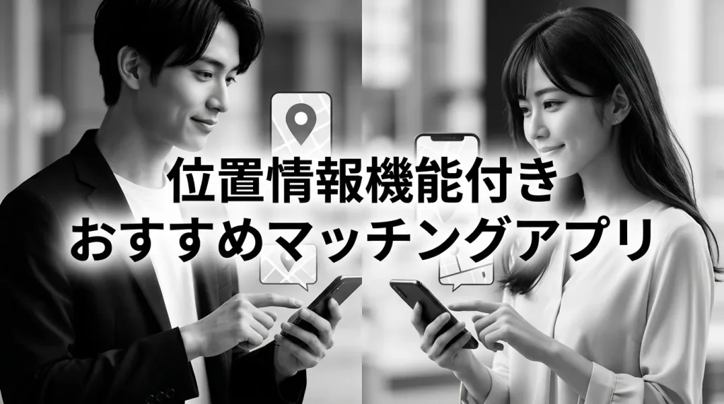 位置情報機能付きマッチングアプリおすすめ7選