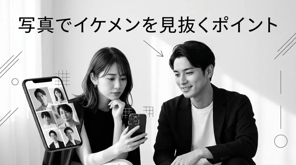写真で本物のイケメンを見抜く5つのチェックポイント