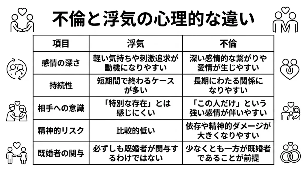 不倫の心理を完全解説!男女別の本音から既婚者にハマる理由まで | SECTION EIGHT
