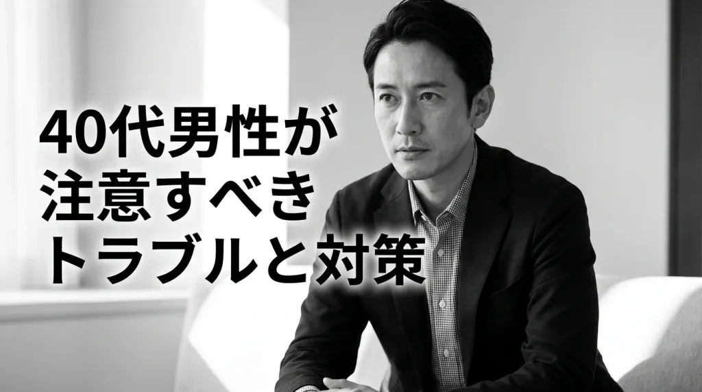40代男性がマッチングアプリで注意すべきトラブルと対策