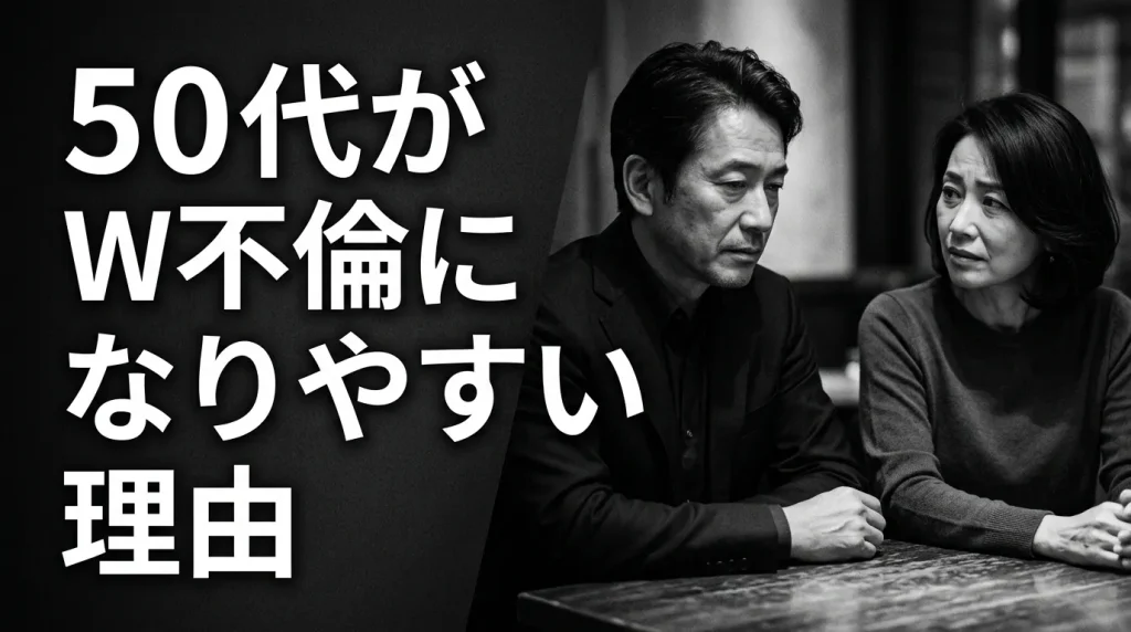 50代の不倫が「W不倫」になりやすい理由