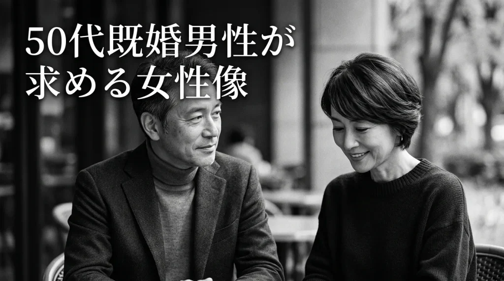 50代既婚男性が求める女性像と不倫相手に選ばれやすい特徴