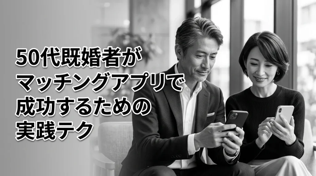 50代既婚者がマッチングアプリで成功するための実践テクニック