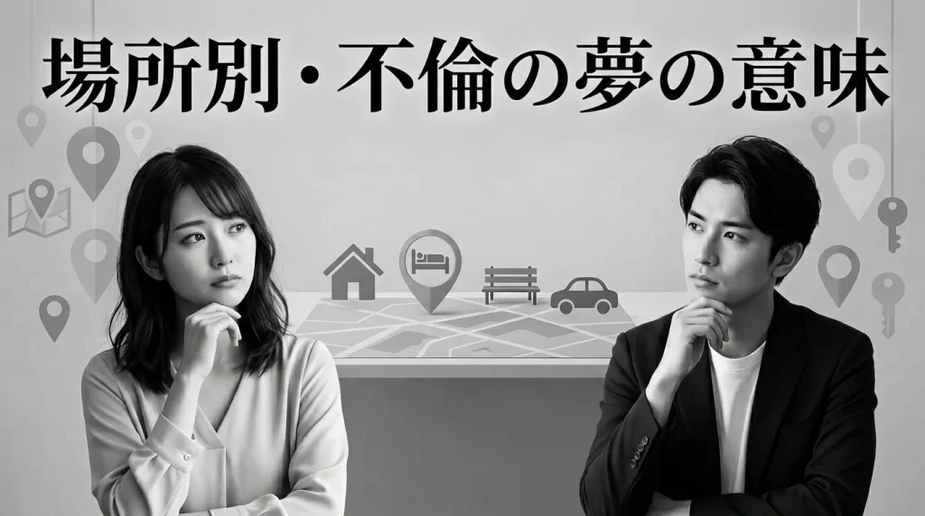 【場所別】不倫の夢の意味