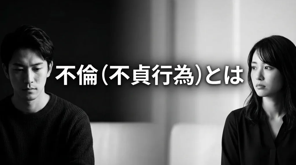 そもそも不倫（不貞行為）とはどのような行為を指すのか