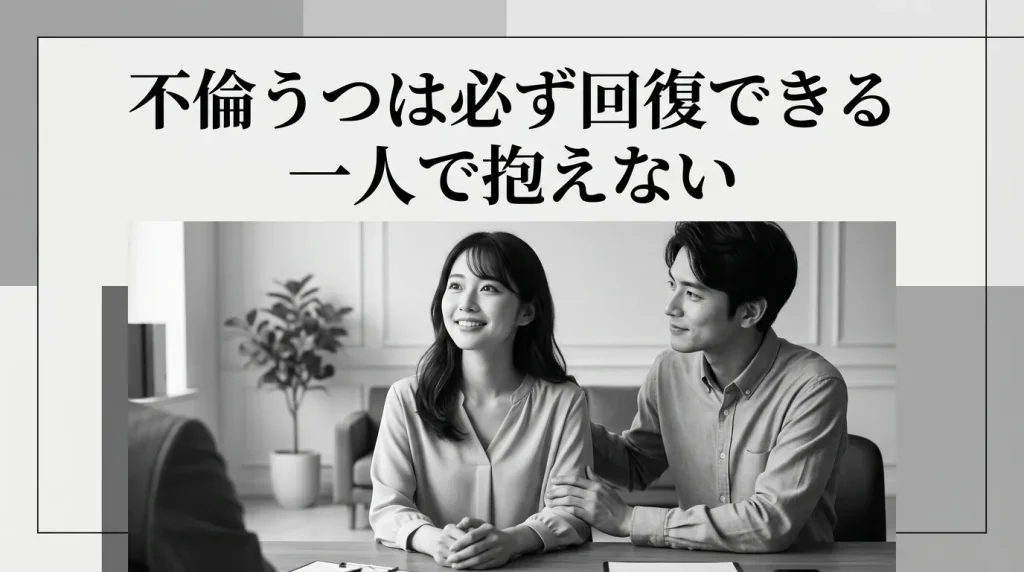 まとめ 不倫うつは必ず回復できる 一人で抱えないことが最初の一歩