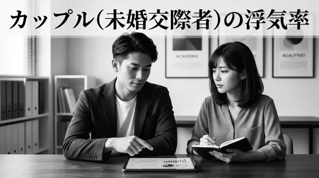 カップル（未婚交際者）の浮気率はどのくらい？