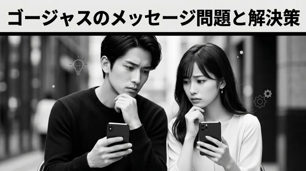 ゴージャスのメッセージ問題と解決策