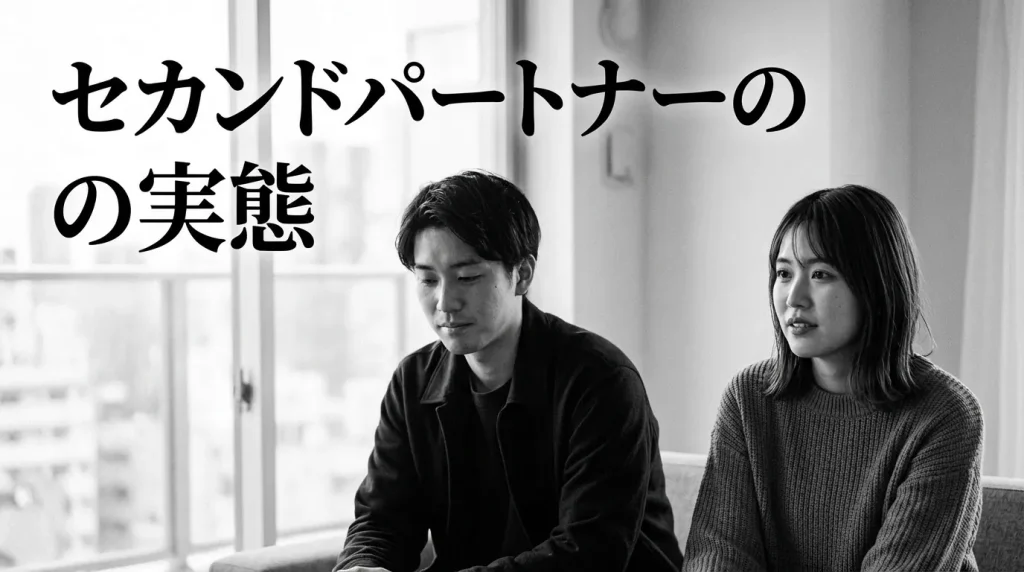 セカンドパートナーと体の関係の実態