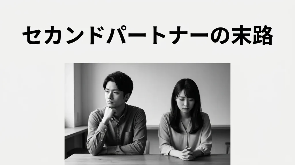 セカンドパートナーの末路