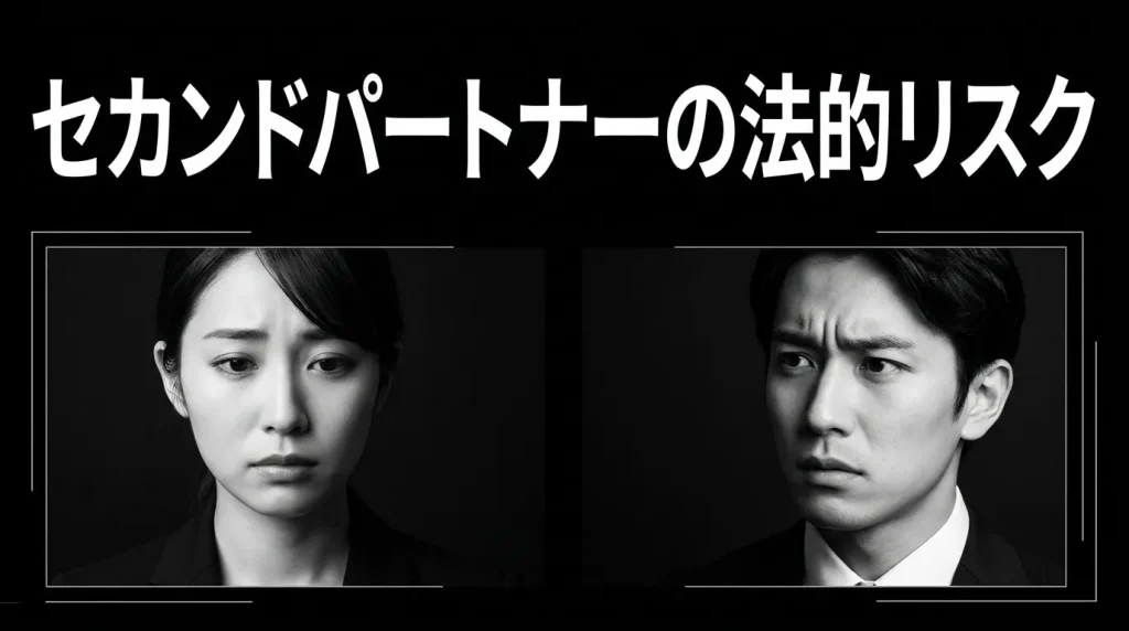 セカンドパートナーの法的リスク
