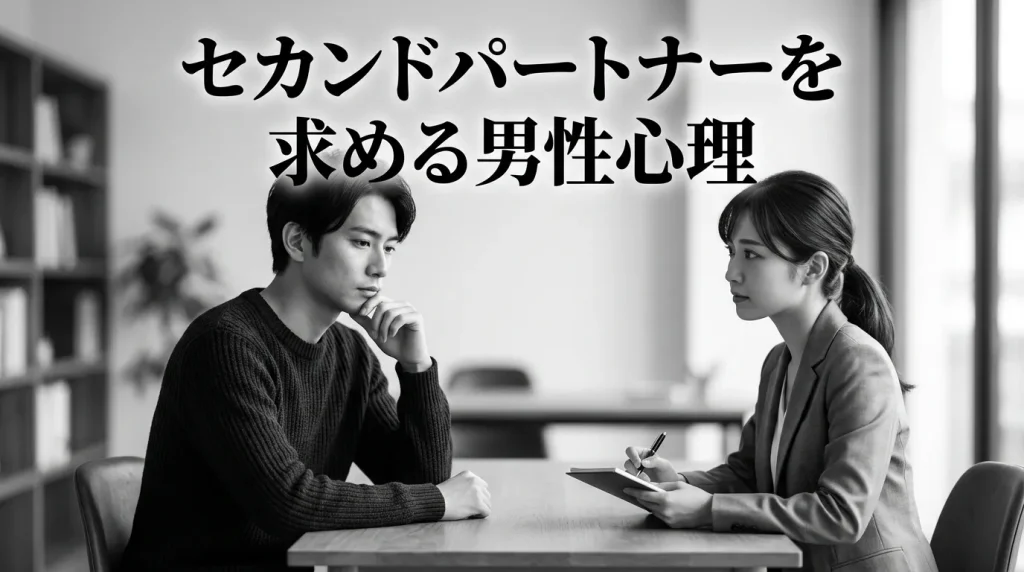 セカンドパートナーを求める男性心理