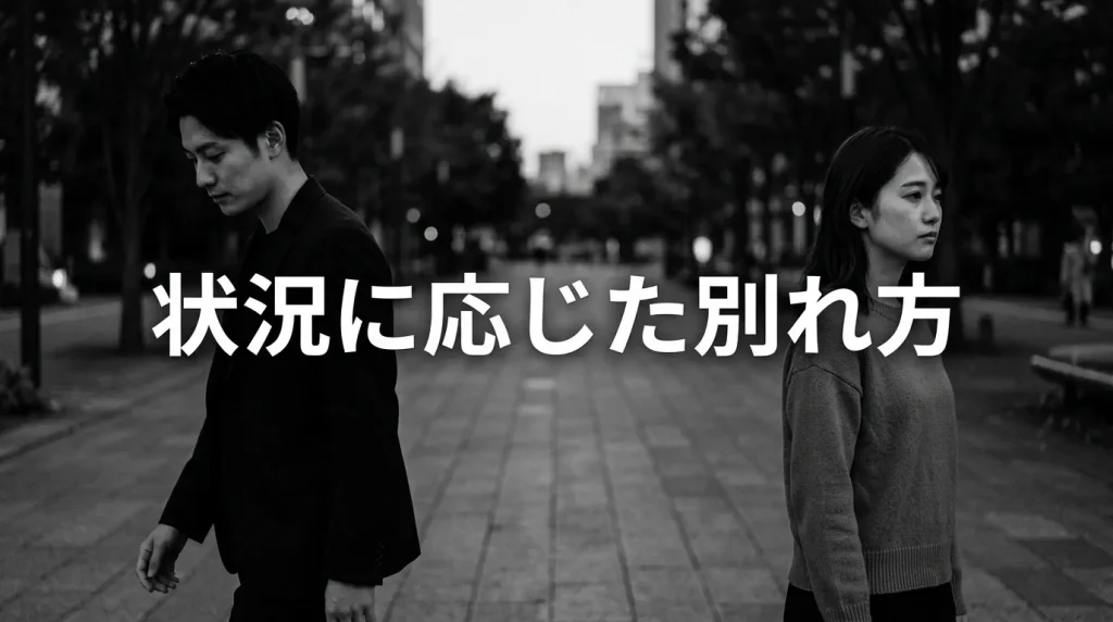 ダブル不倫・職場不倫別　状況に応じた別れ方