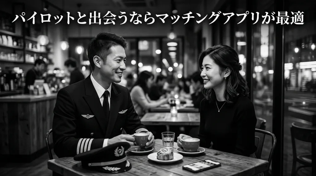 パイロットと出会うならマッチングアプリが最適な理由