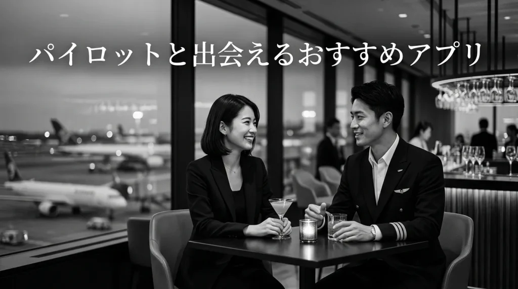 パイロットと出会えるおすすめマッチングアプリ7選