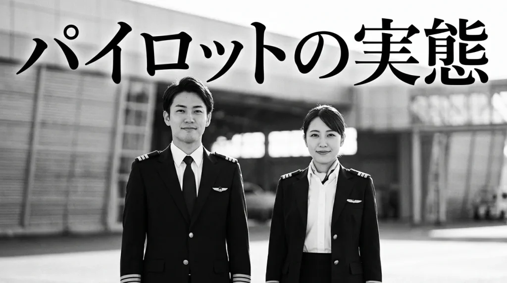 パイロットの実態を知ろう