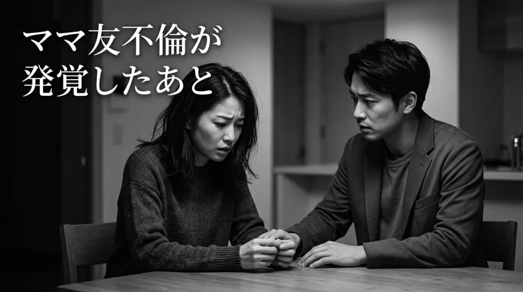 ママ友不倫が発覚したあと 人間関係をどう整理するか