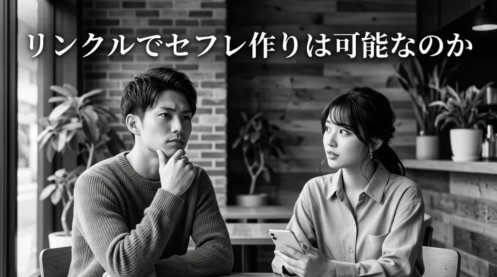 リンクルでセフレ作りは可能なのか｜結論と3つの根拠