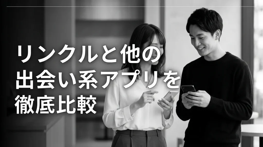 リンクルと他の出会い系アプリ徹底比較｜セフレ作りに最適なのは