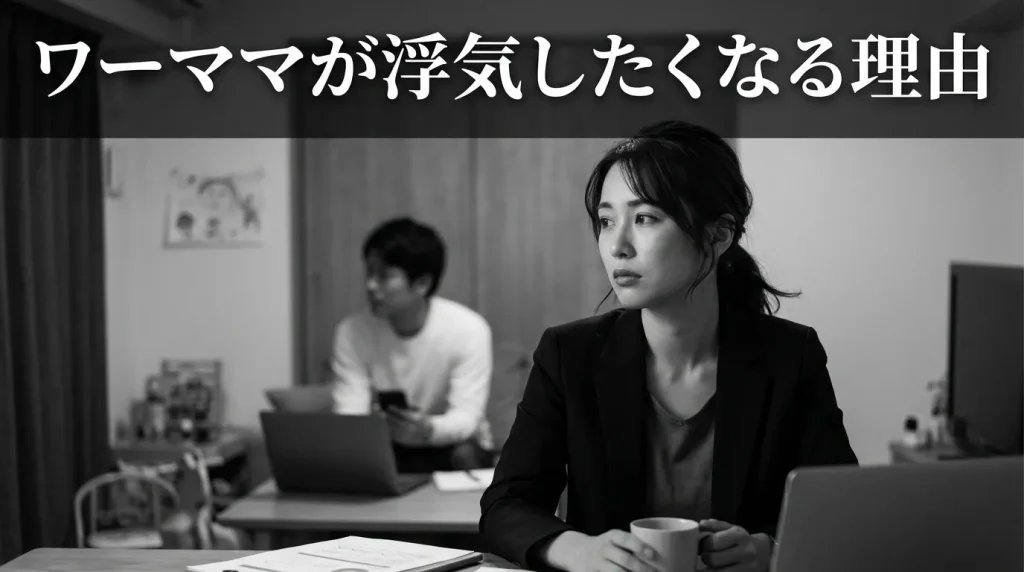 ワーママが浮気したくなる理由