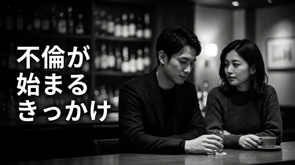 不倫が始まる主なきっかけと出会いの場所