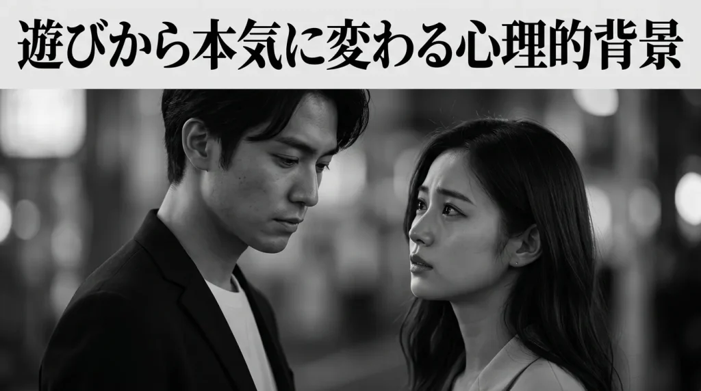 不倫が遊びから本気に変わる心理的背景