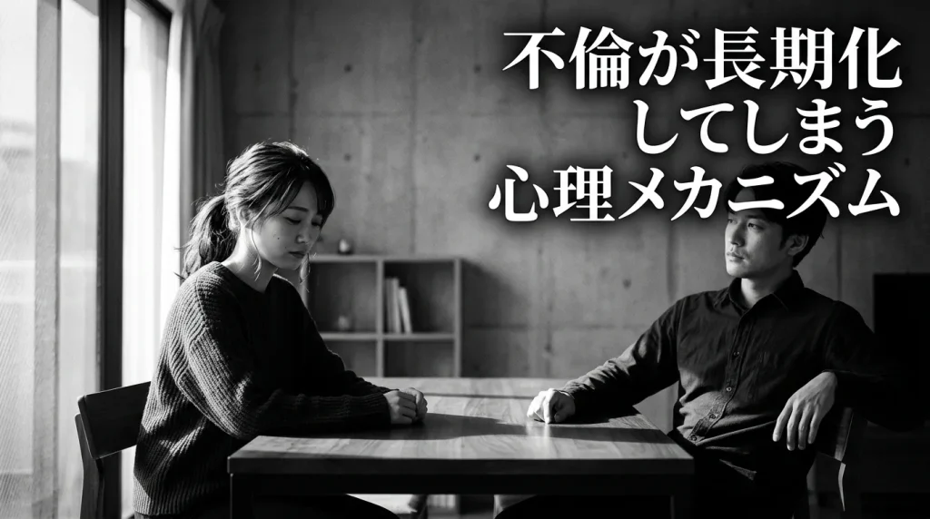 不倫が長期化してしまう男女の心理メカニズム