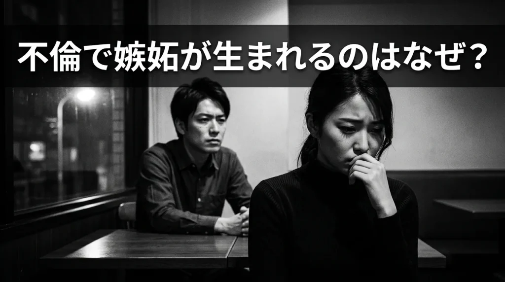 不倫で嫉妬が生まれるのはなぜ？その心理的な正体