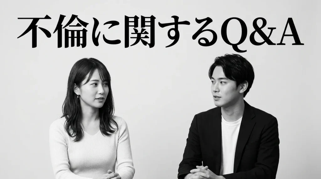 不倫に関するよくある質問