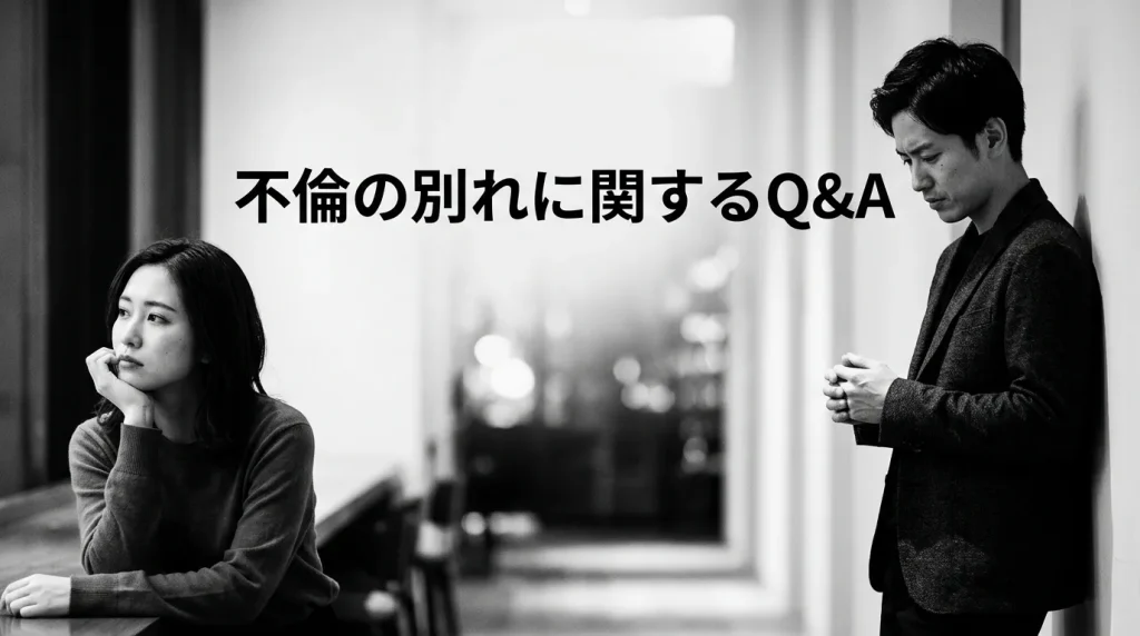 不倫の別れに関するよくある質問
