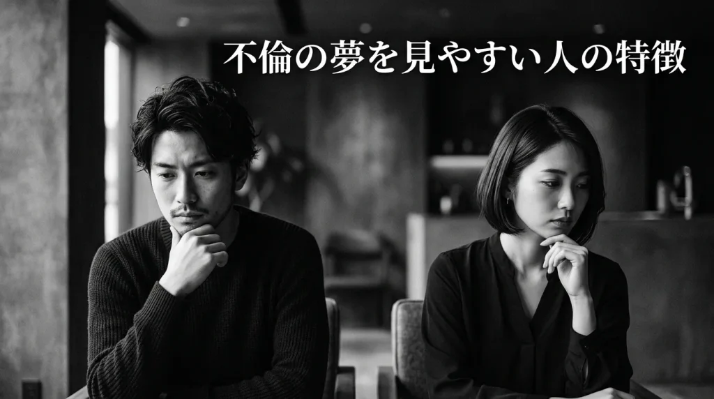不倫の夢を見やすい人の特徴