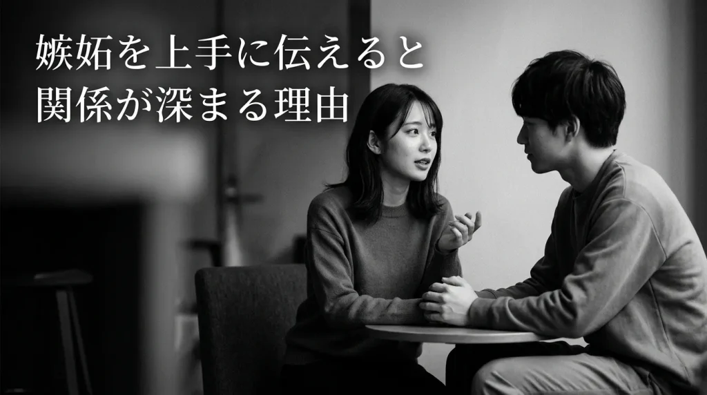 不倫の嫉妬を上手に伝えると関係が深まる理由