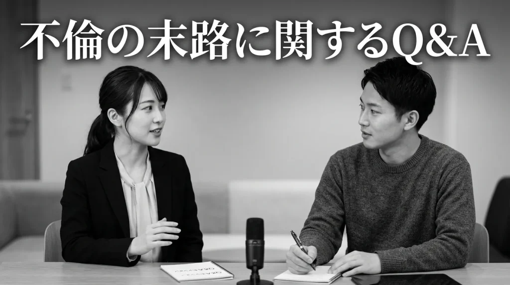 不倫の末路に関するよくある質問