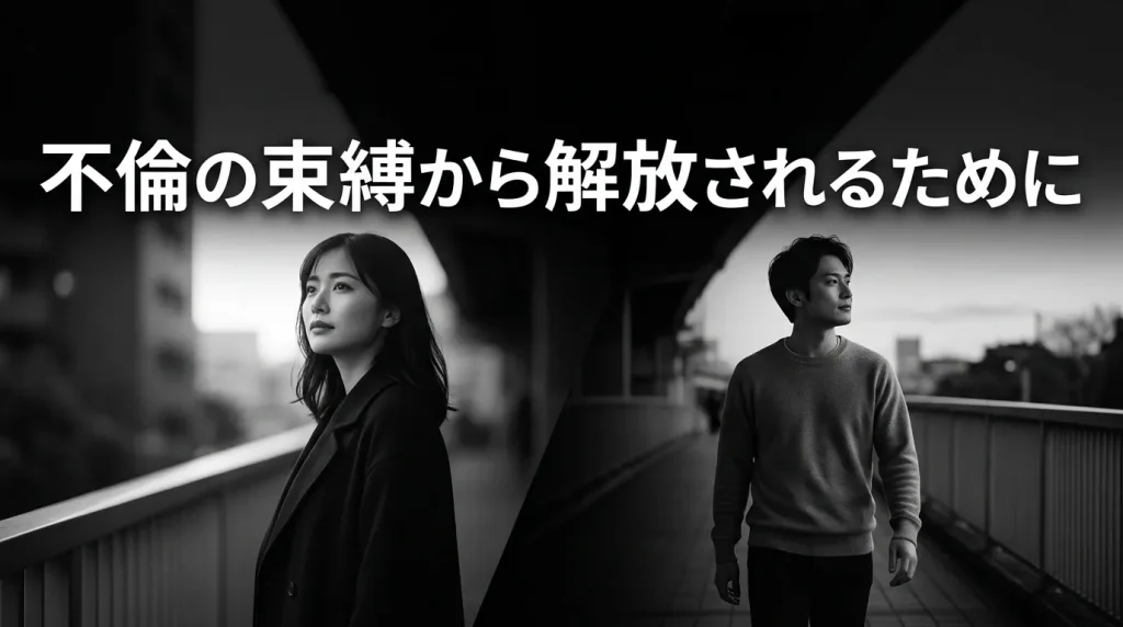 不倫の束縛から解放されるために 今すぐできること