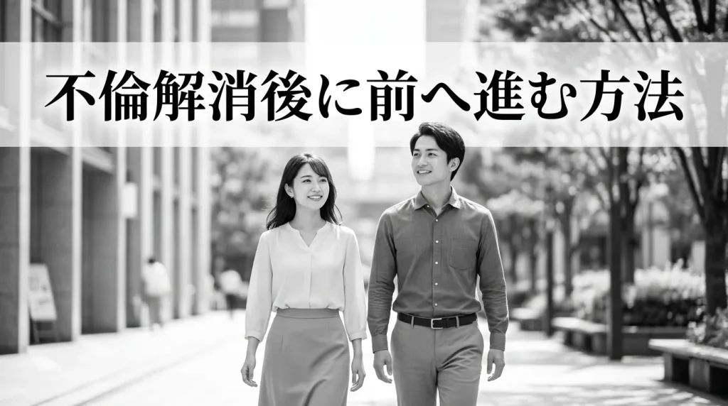 不倫の終わりを乗り越えて前に進む方法